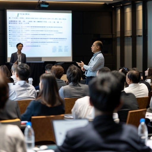 企業研修の様子